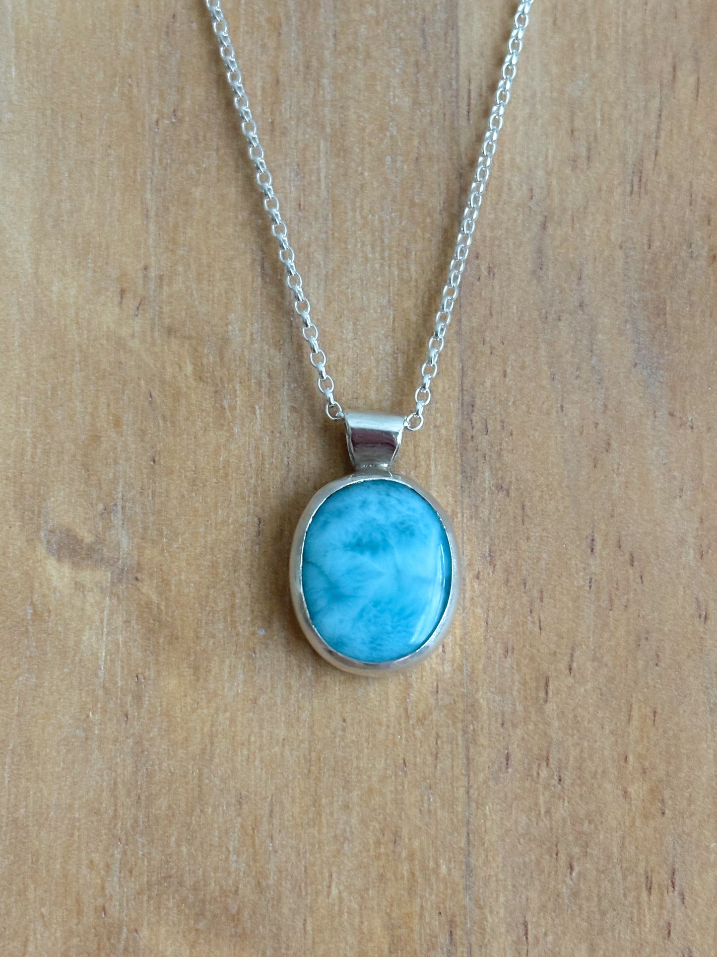 Larimar pendant